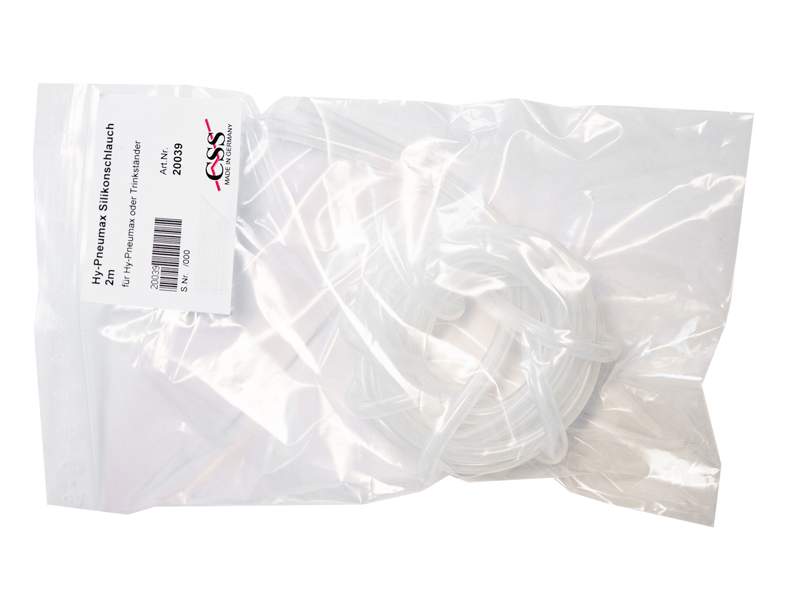 Tuyau en silicone Hy-Pneumax 2m