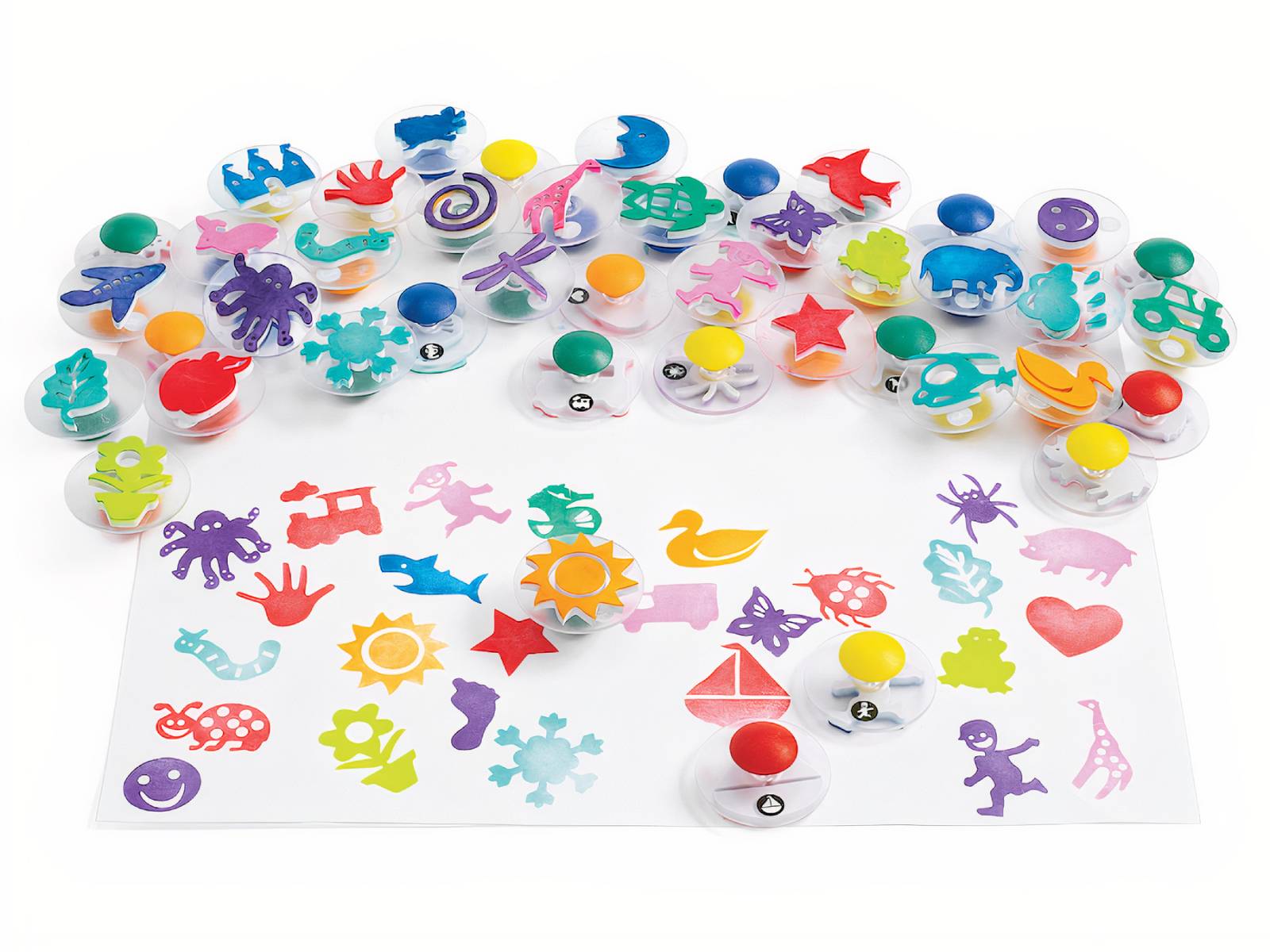 Easy-Grip Jumbo-Griff-Stempel - Mega Pack (50 Stück)