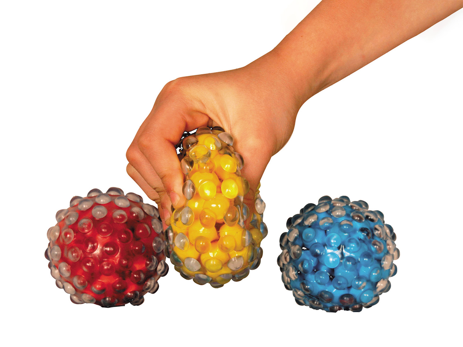 Rasselnder Sensorik-Ball (1 Stück)