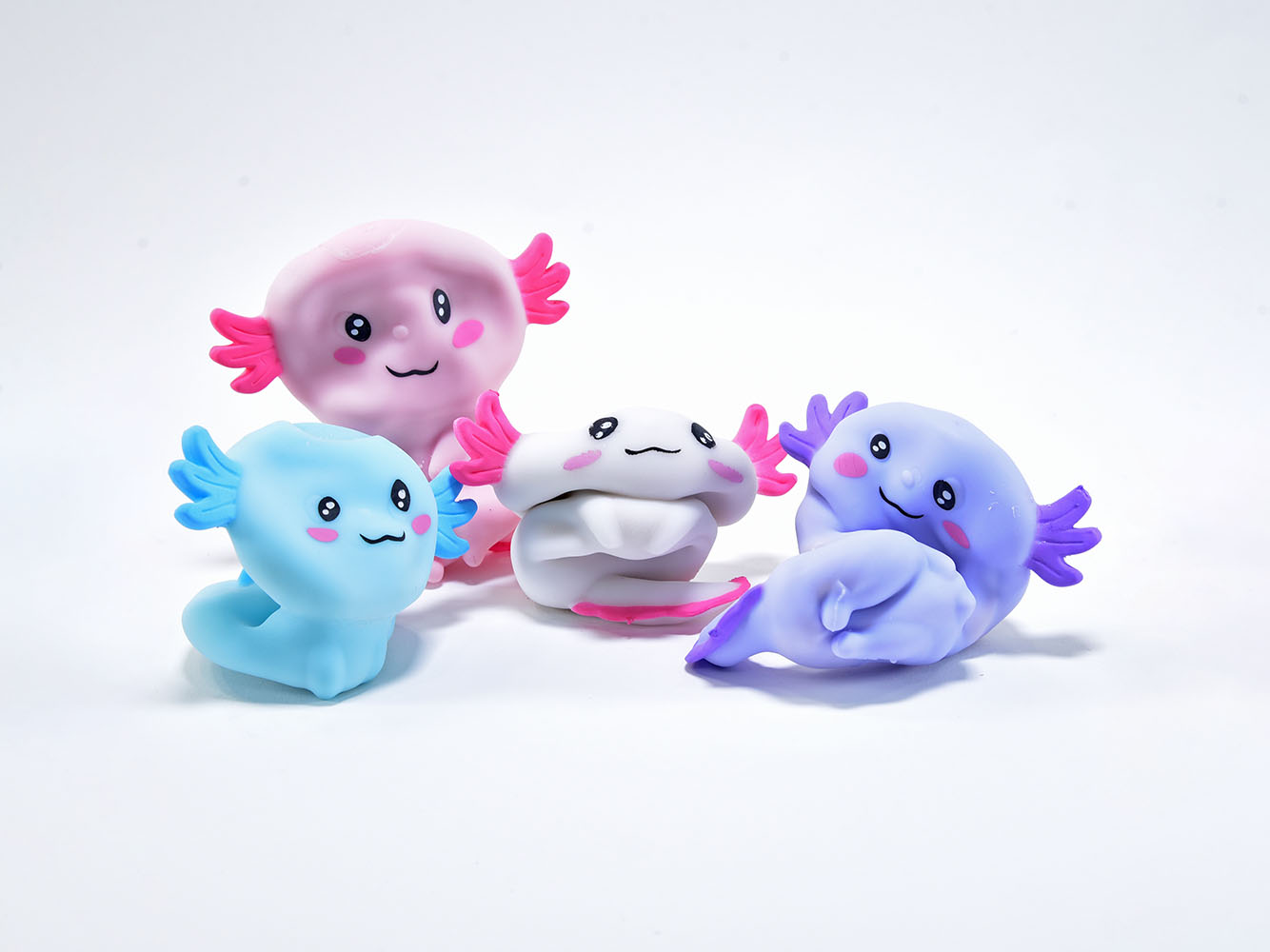 Kleiner Quetsch Axolotl - mit Sand gefüllt