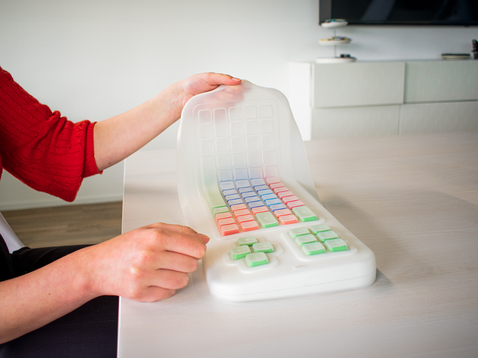 Clevy Tastatur II: Tastaturabdeckung