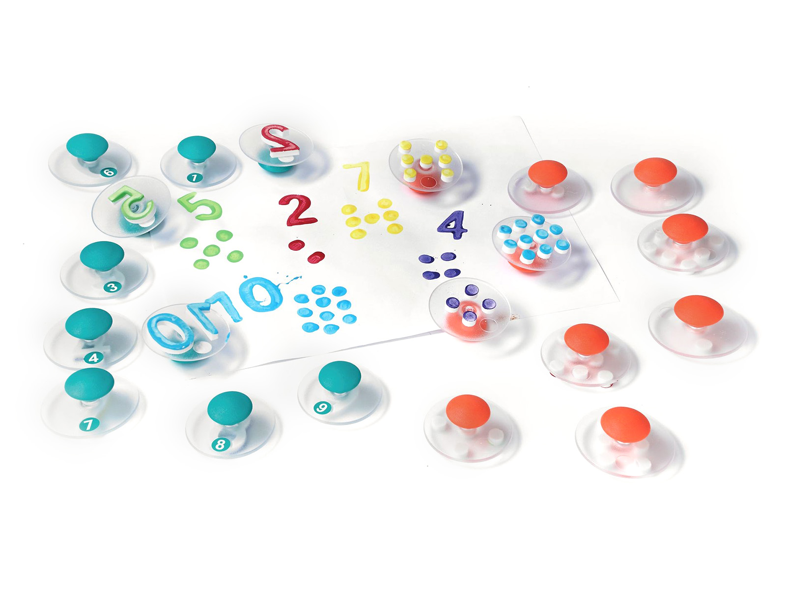 Easy-Grip Jumbo-Griff-Stempel - Zahlen