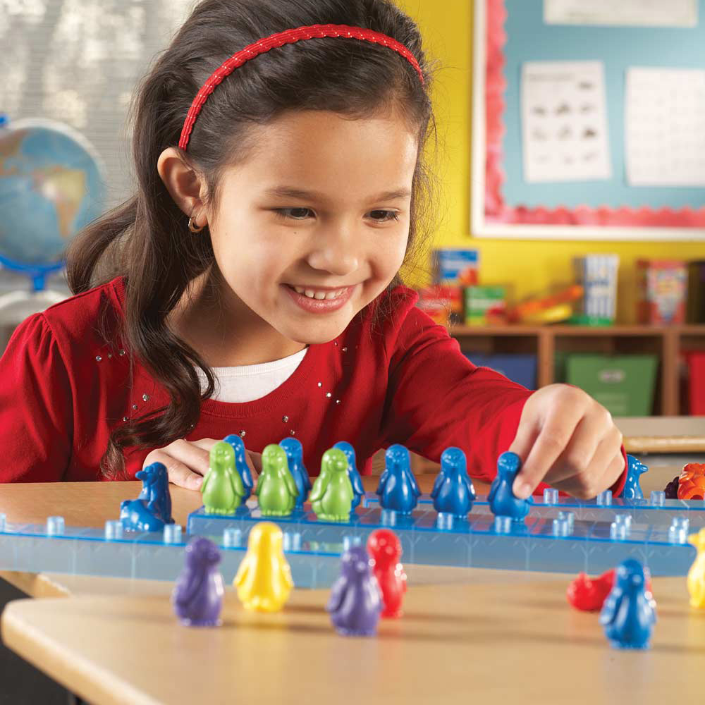 Pinguine auf dem Eis - Mathe-Aktivitäten-Set