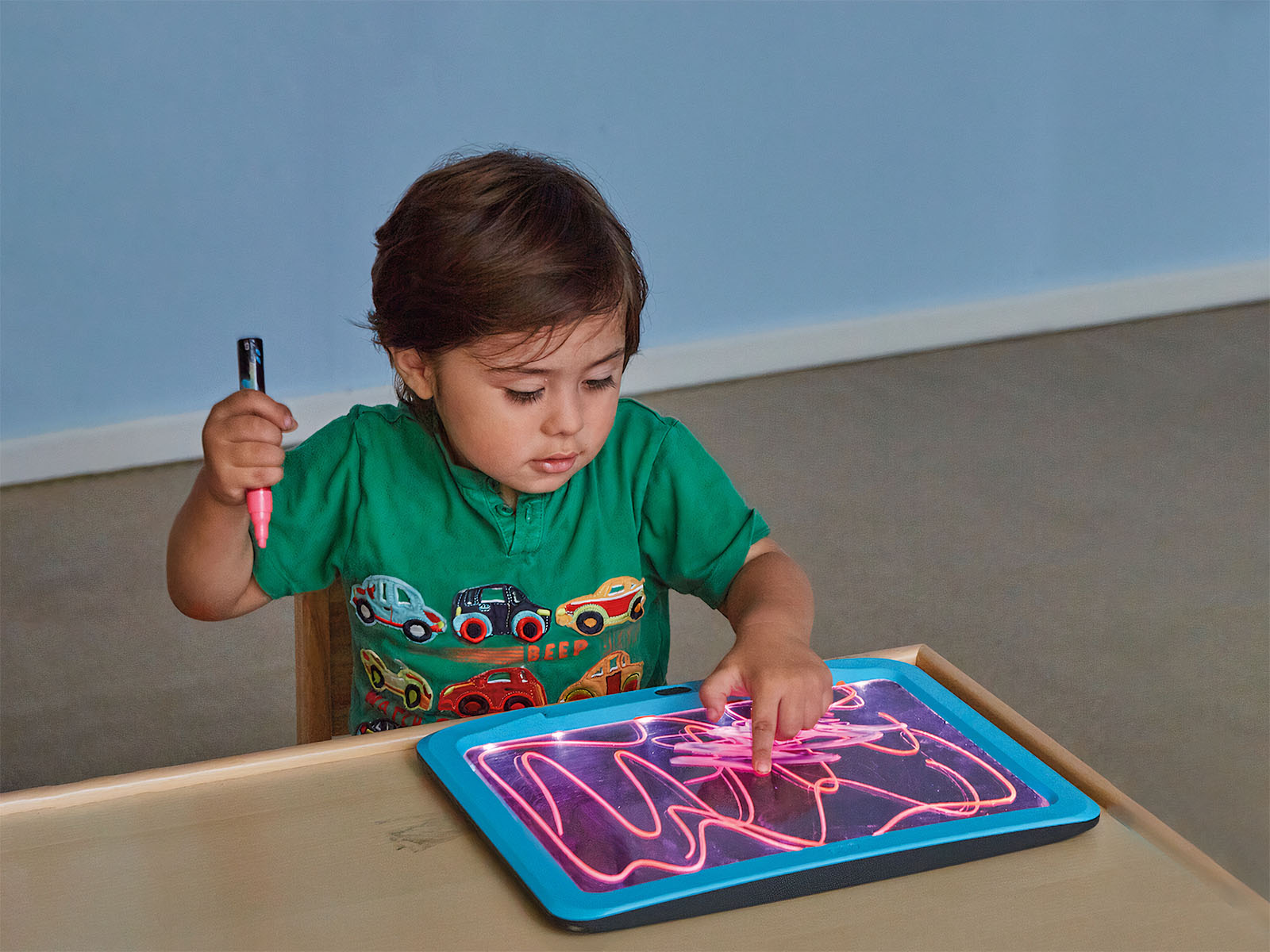 Sensory beleuchtete Schreibtafel (4er Set)