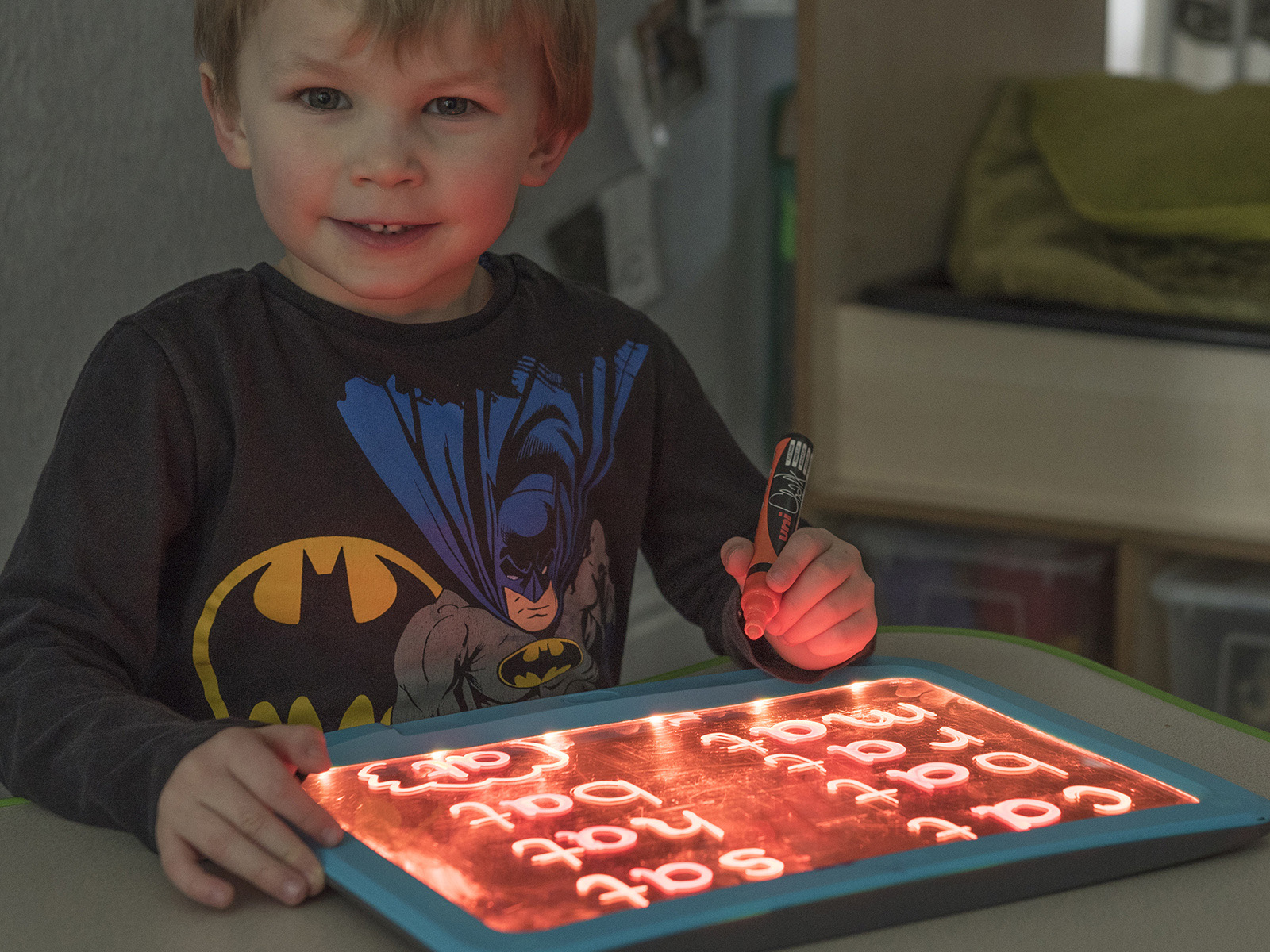 Sensory beleuchtete Schreibtafel (4er Set)