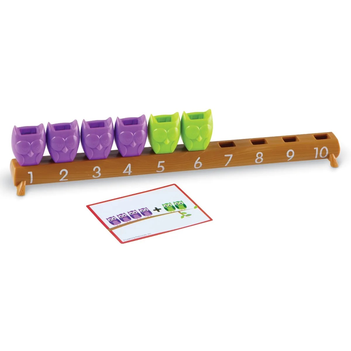 1–10 Zähl-Eulen Aktivitäts-Set