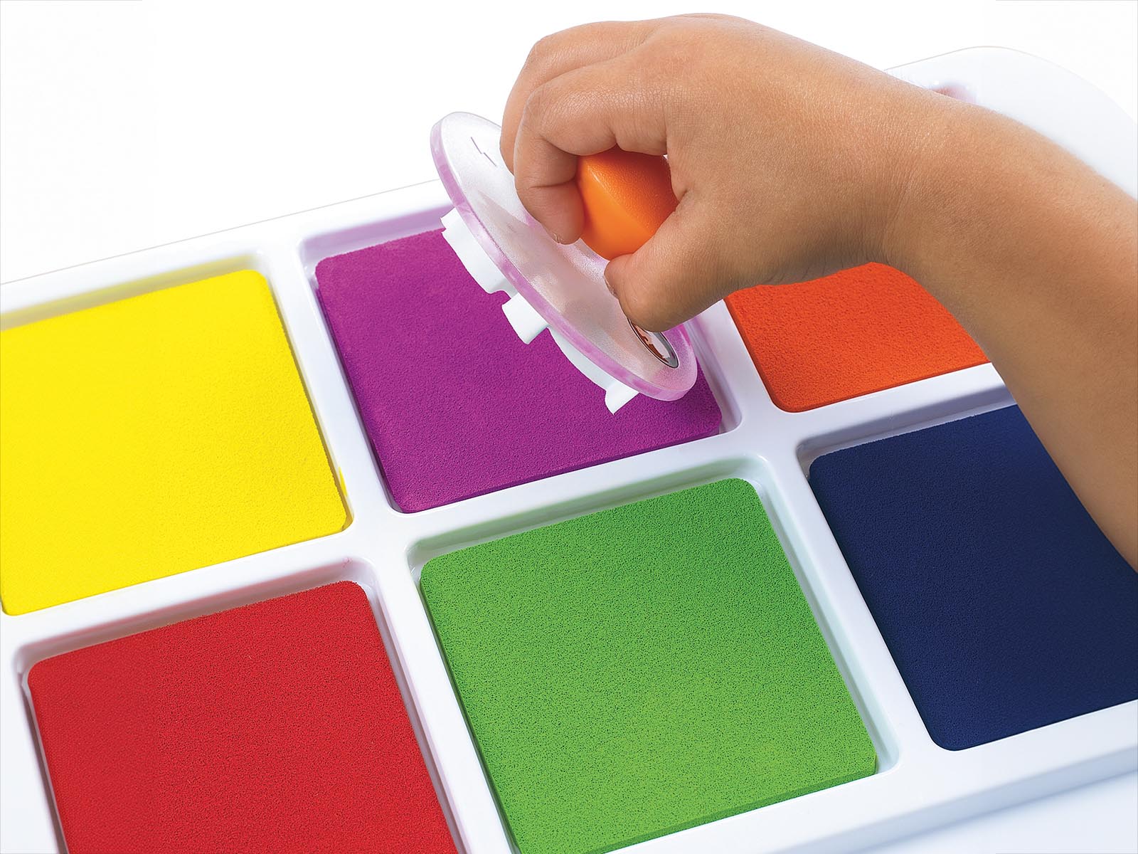Jumbo-Stempelkissen mit 6 Farben