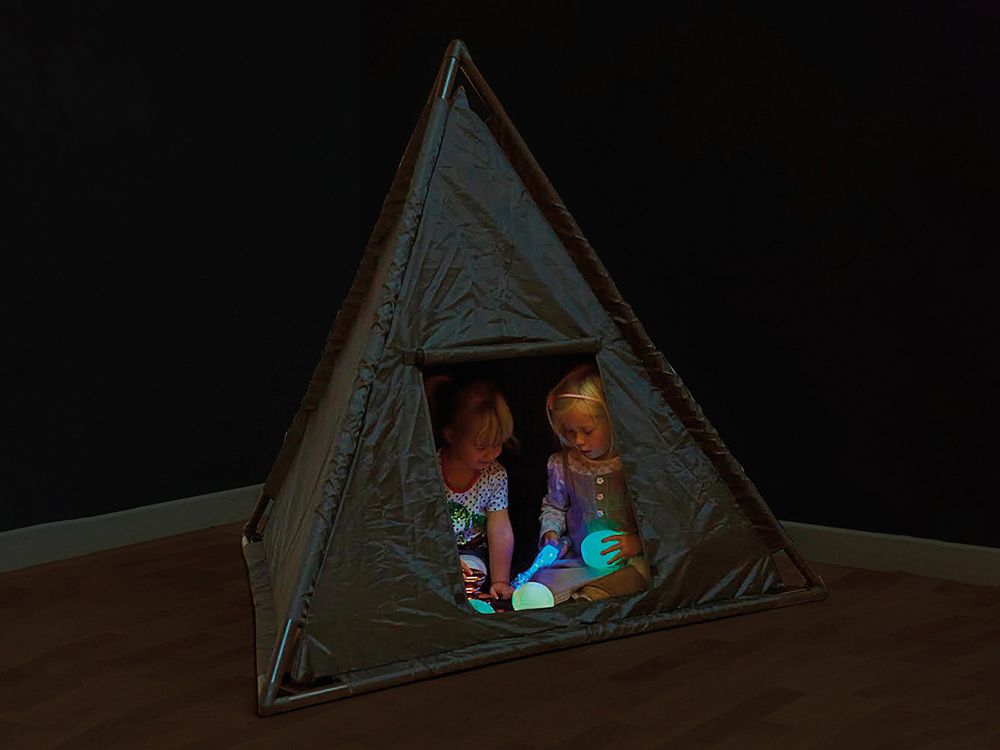 sensorisches Pyramidenzelt
