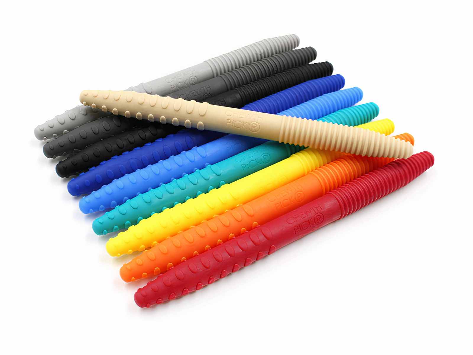 Texturierte Chewth Pick - Kau-Zahnstocher (3er Set)