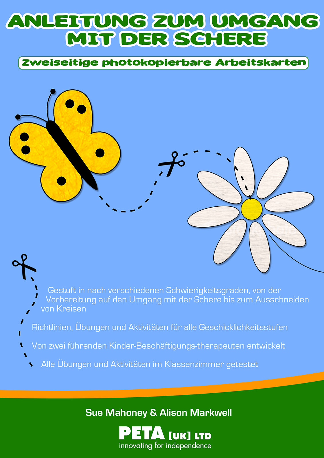 Anleitung zum Umgang mit der Schere