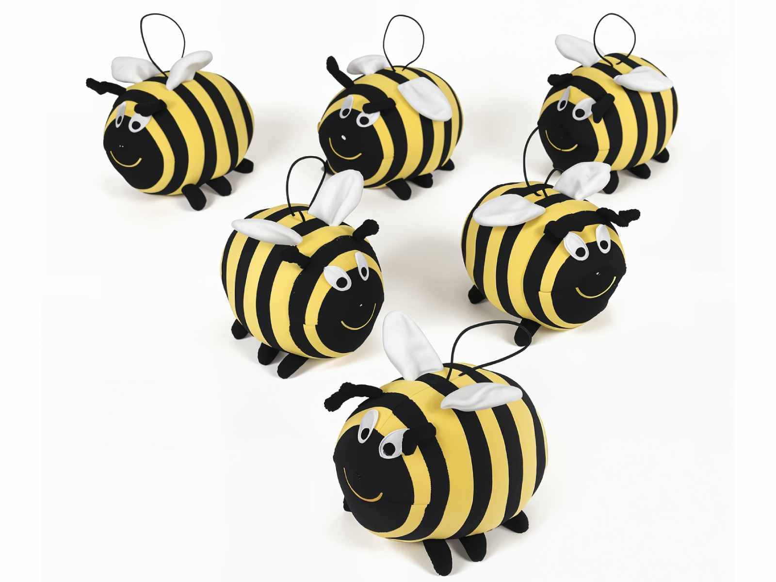 Abeilles Chatter Chums à capteur de mouvement (6 pièces)