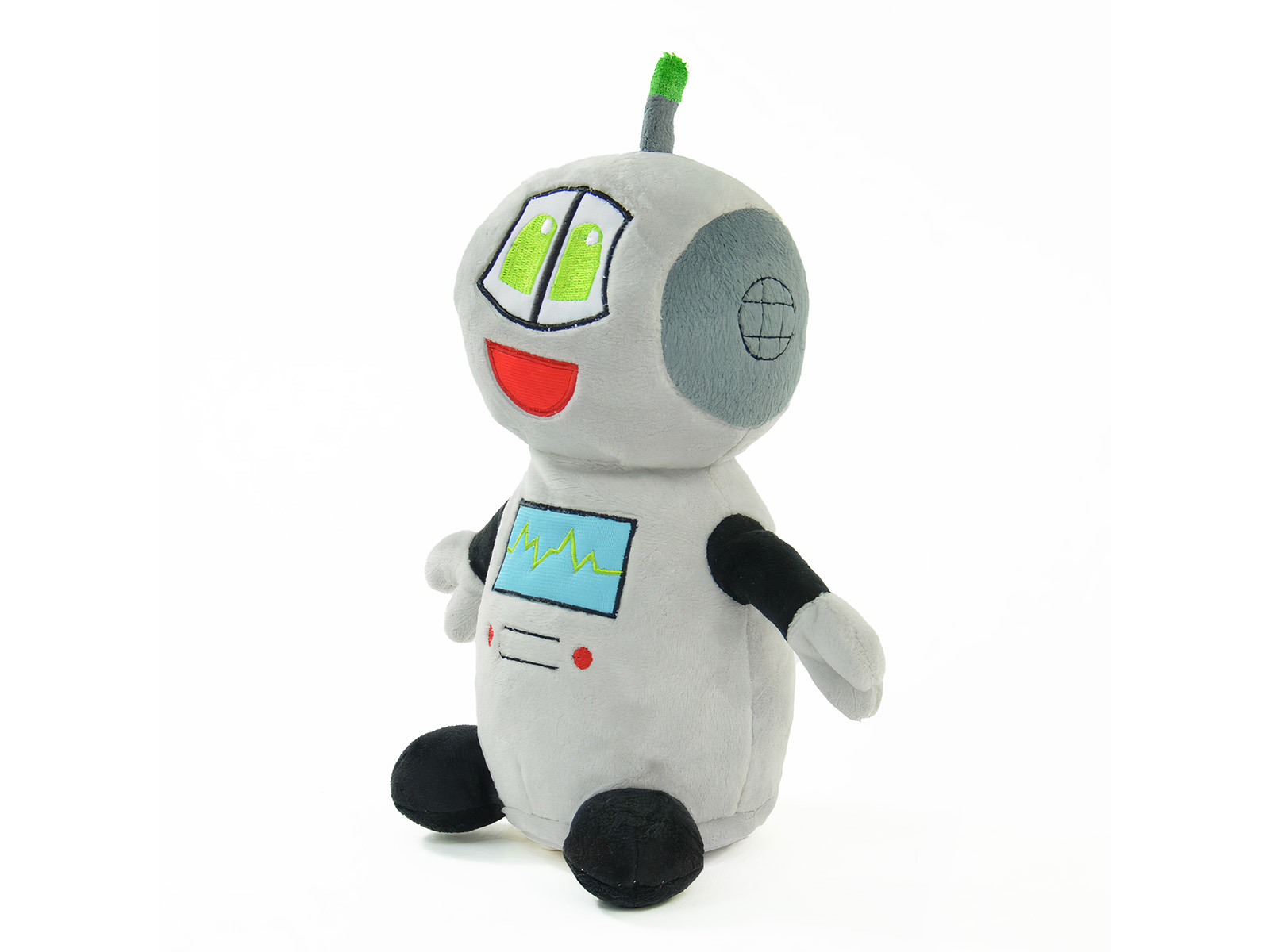 Nachsprech-Roboter Alpha - rollt und dreht sich