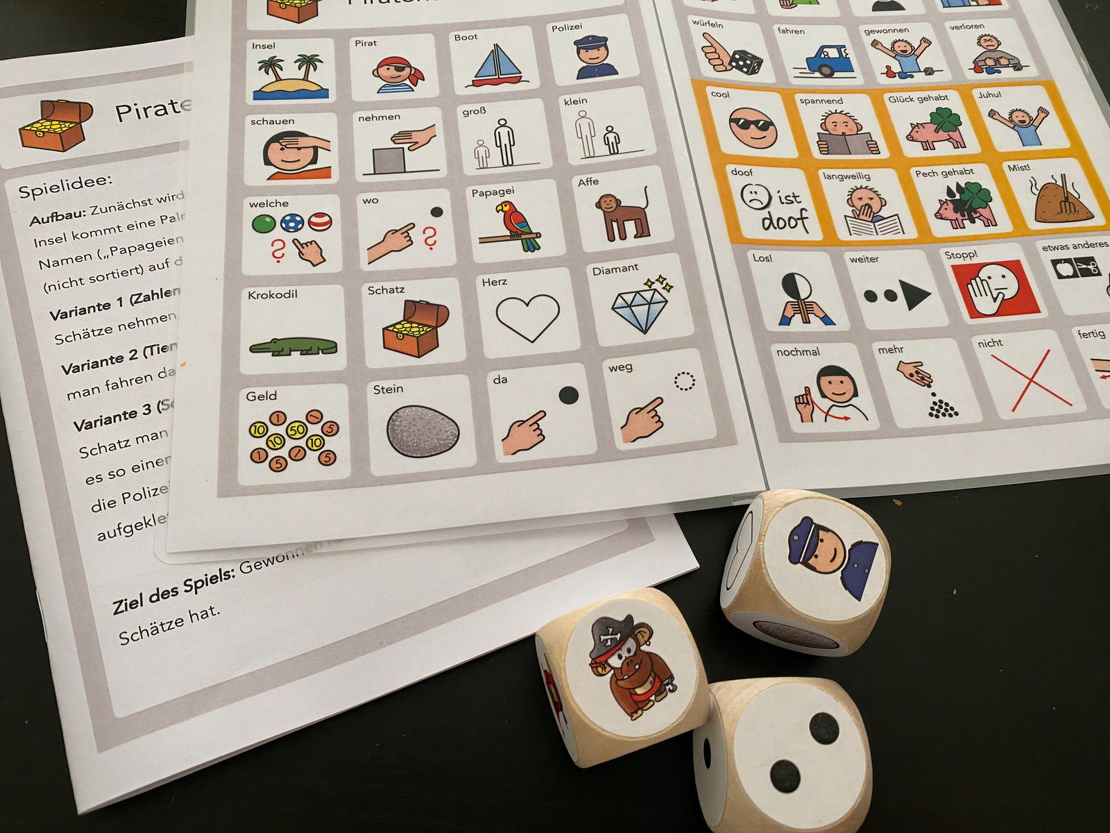 Piratenschatz - Spiel der UK Ideenkiste