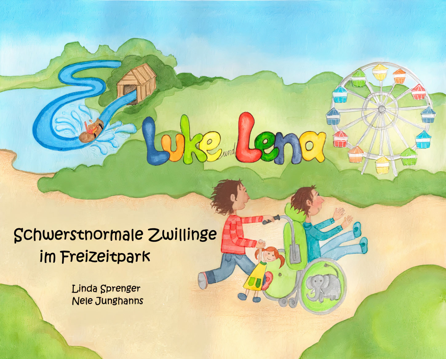 Schwerstnormale Zwillinge im Freizeitpark - Luke und Lena