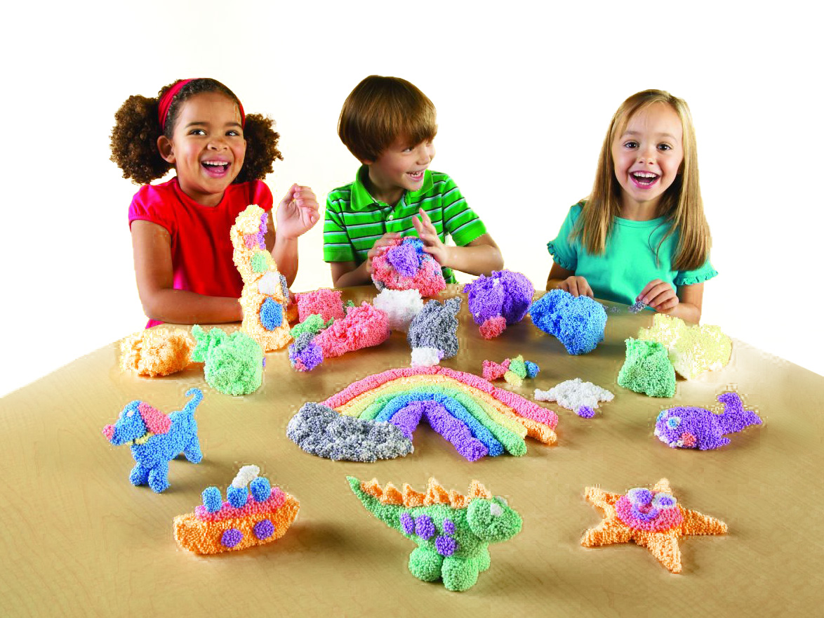 Playfoam - Farbiger Spiel- und Knetschaum (4er Pack)