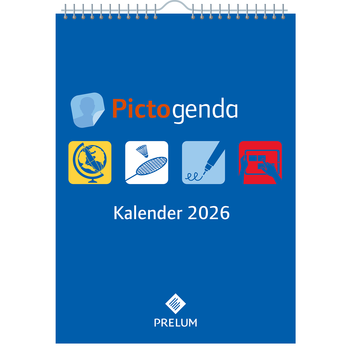 Pictogenda 2026 - Wandkalender METACOM Deutsch