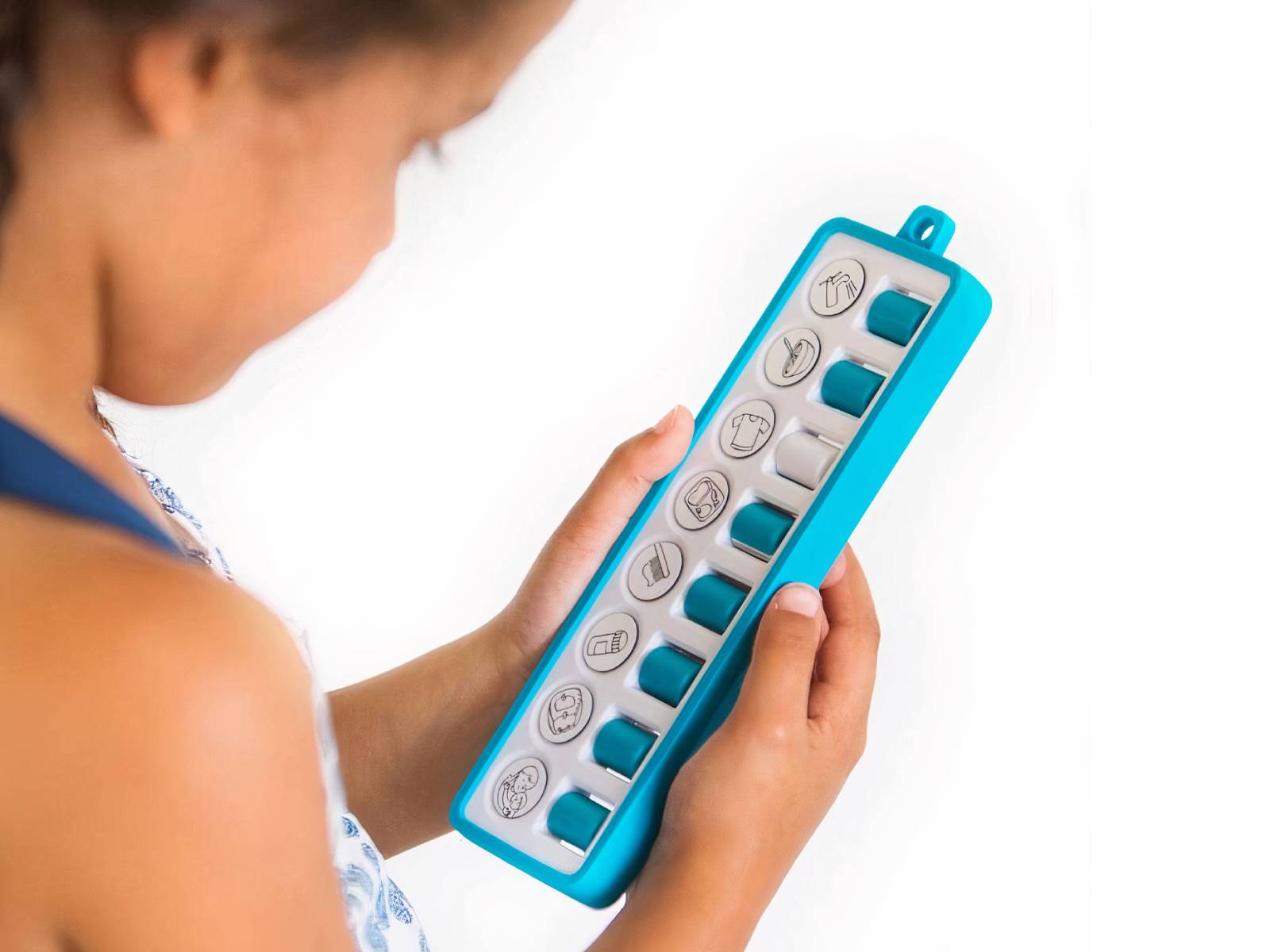 Agenda journalier - Checkpad bleu