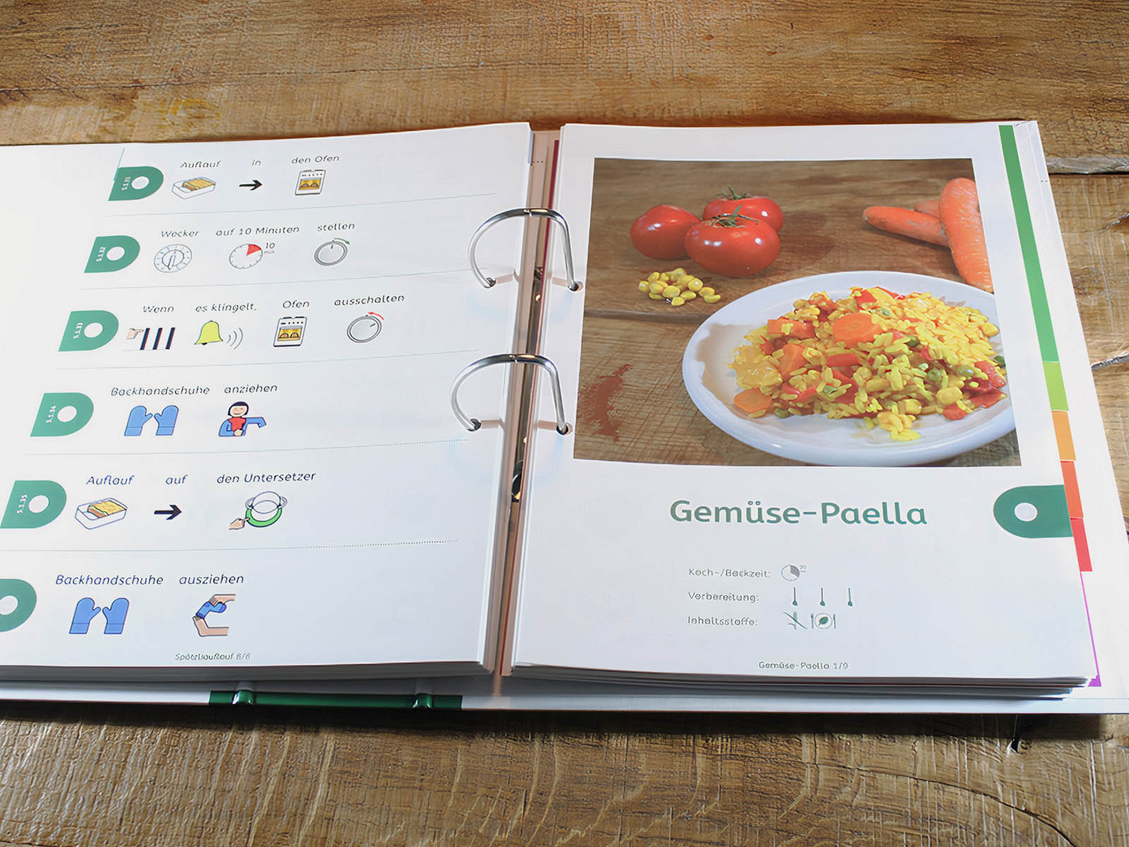 Kochen unverkohlt - Ein inklusives Kochbuch für die Anwendung mit Anybook Pro