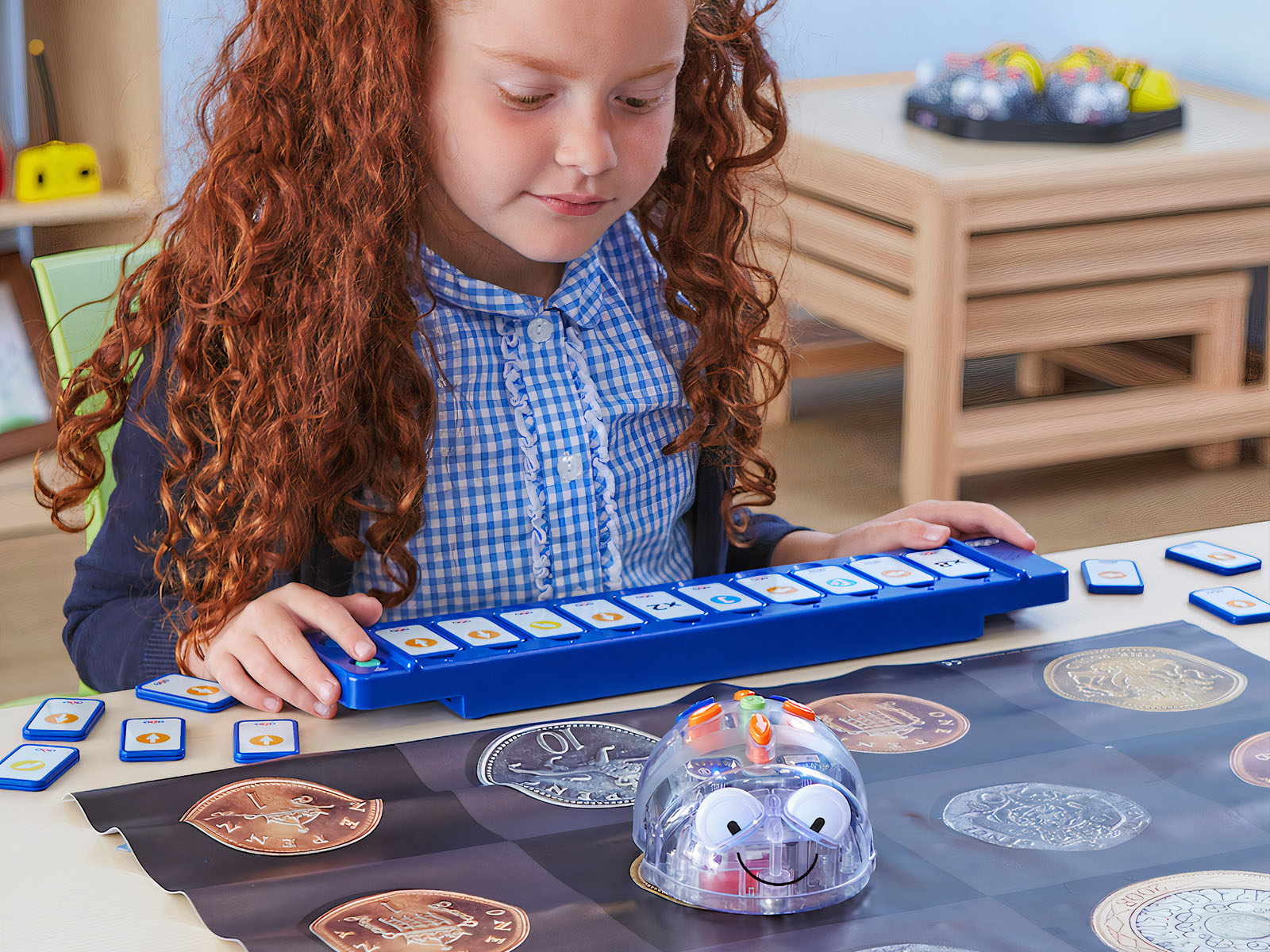 Blue-Bot - Programmierbarer Bodenroboter