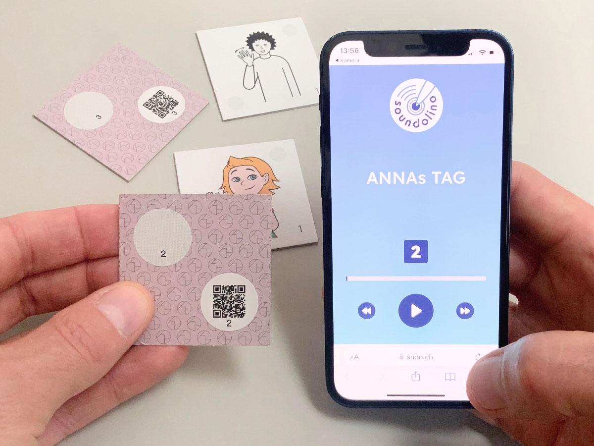 ANNAs Tag - Memo Spiel mit PORTA Gebärden