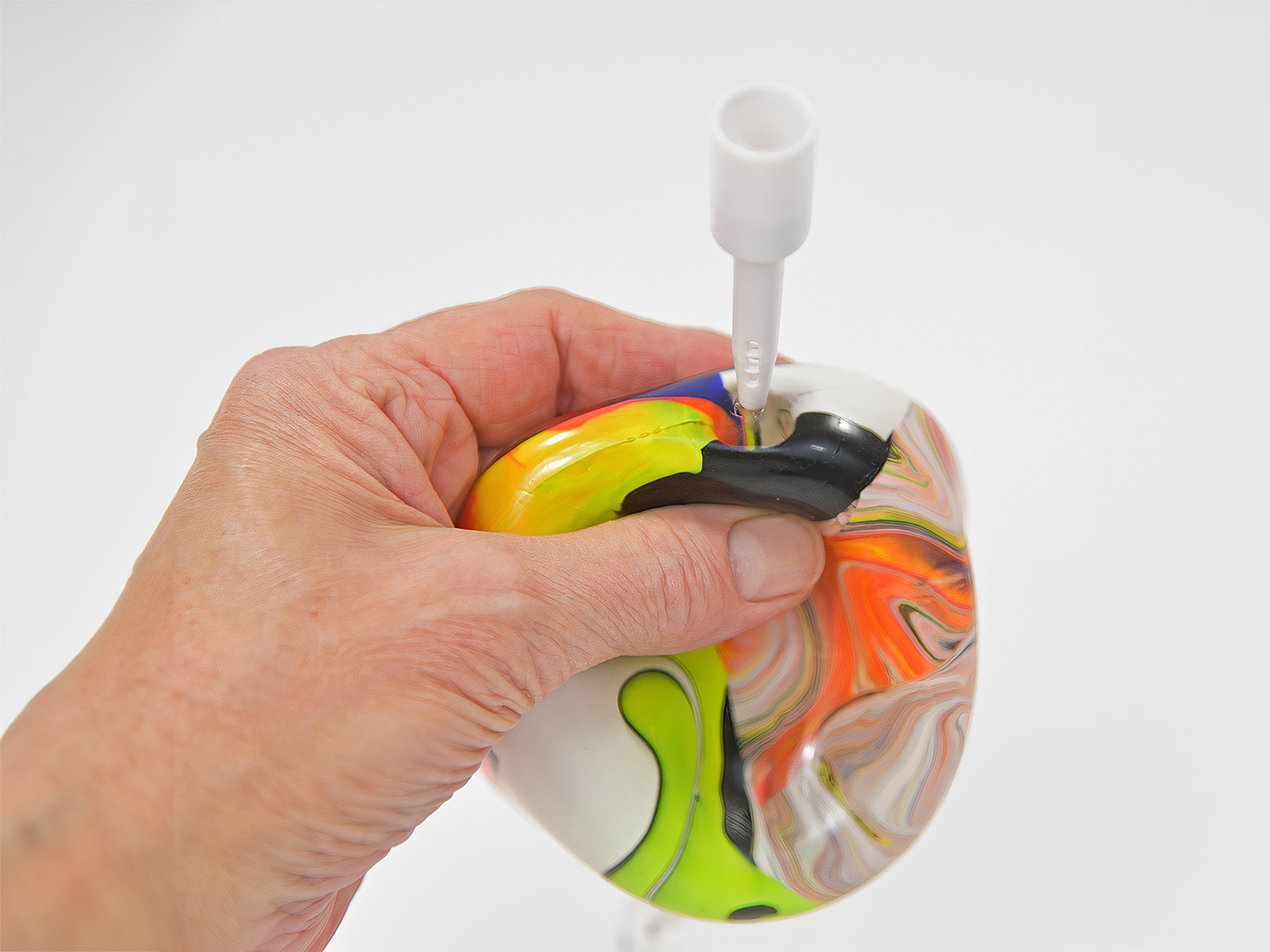Anti-Gravity Balloon bunt-marmoriert