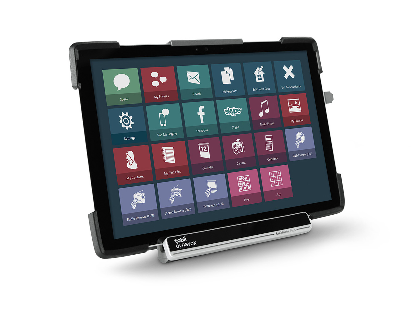EyeMobile Plus mit Communicator 5
