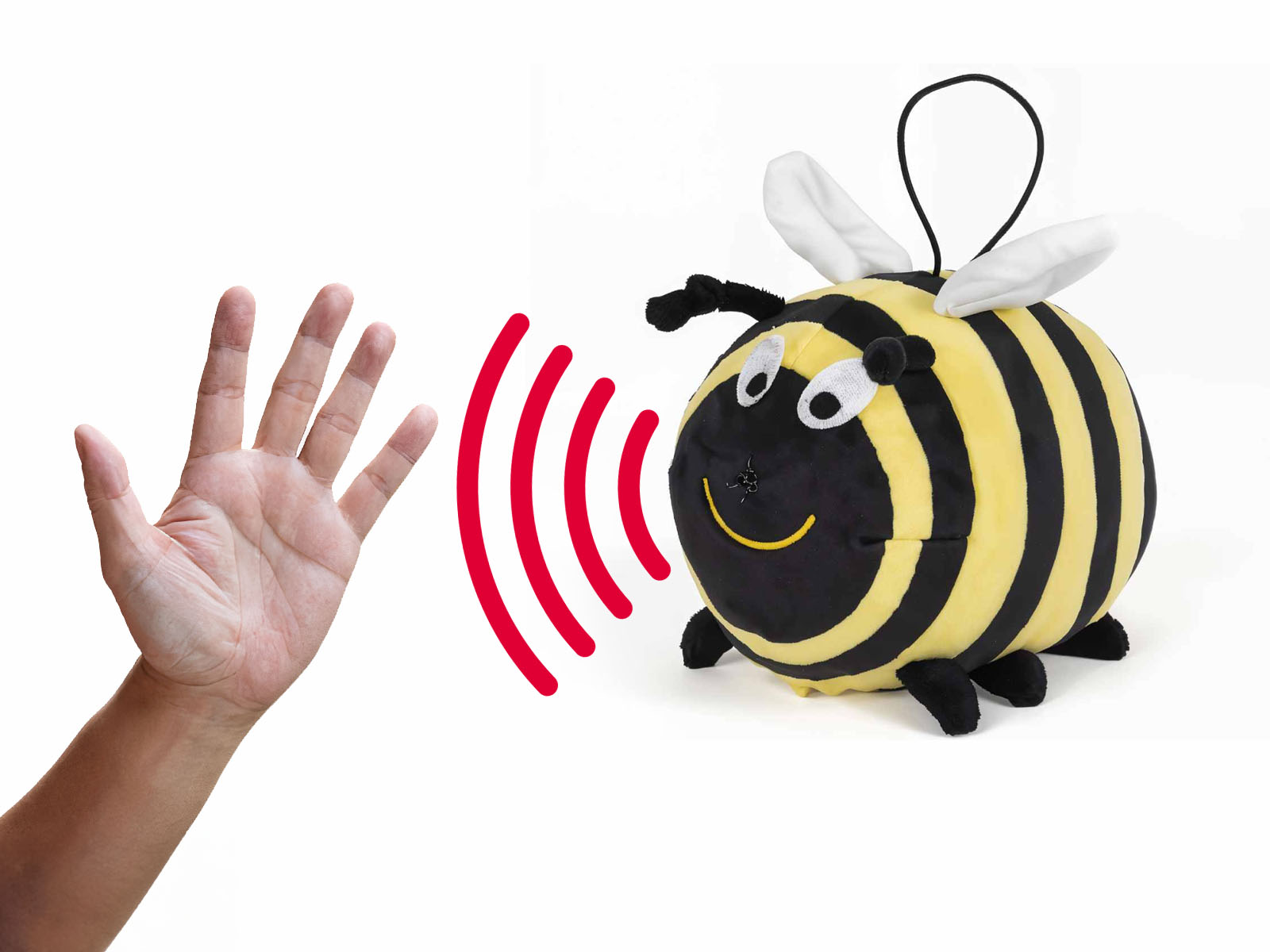 Abeilles Chatter Chums à capteur de mouvement (6 pièces)