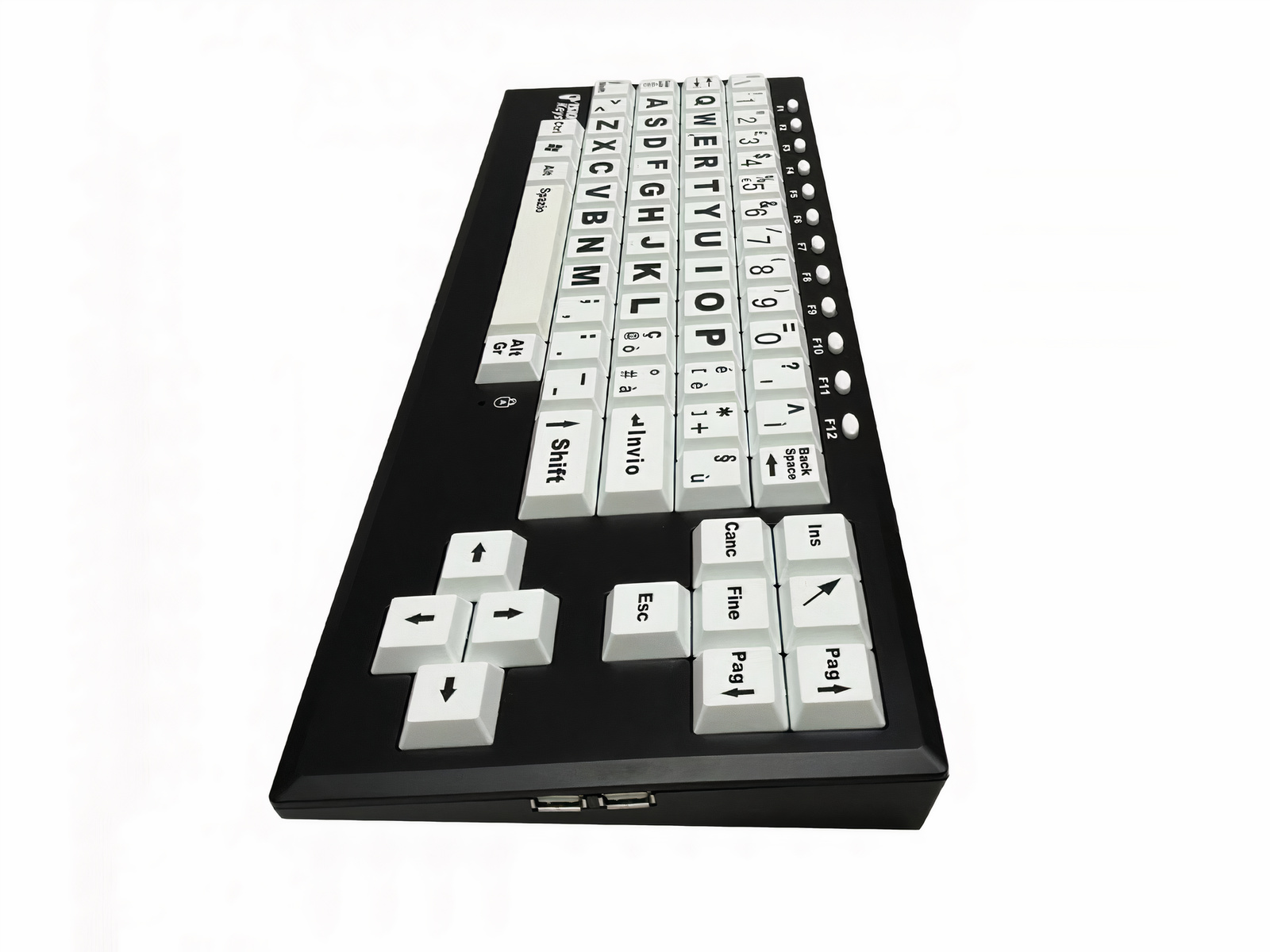 Visionkeys - Tastatur mit Layout QWERTY (IT)