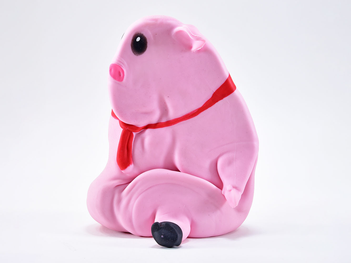 Grosses Quetsch Schwein - mit Sand gefüllt