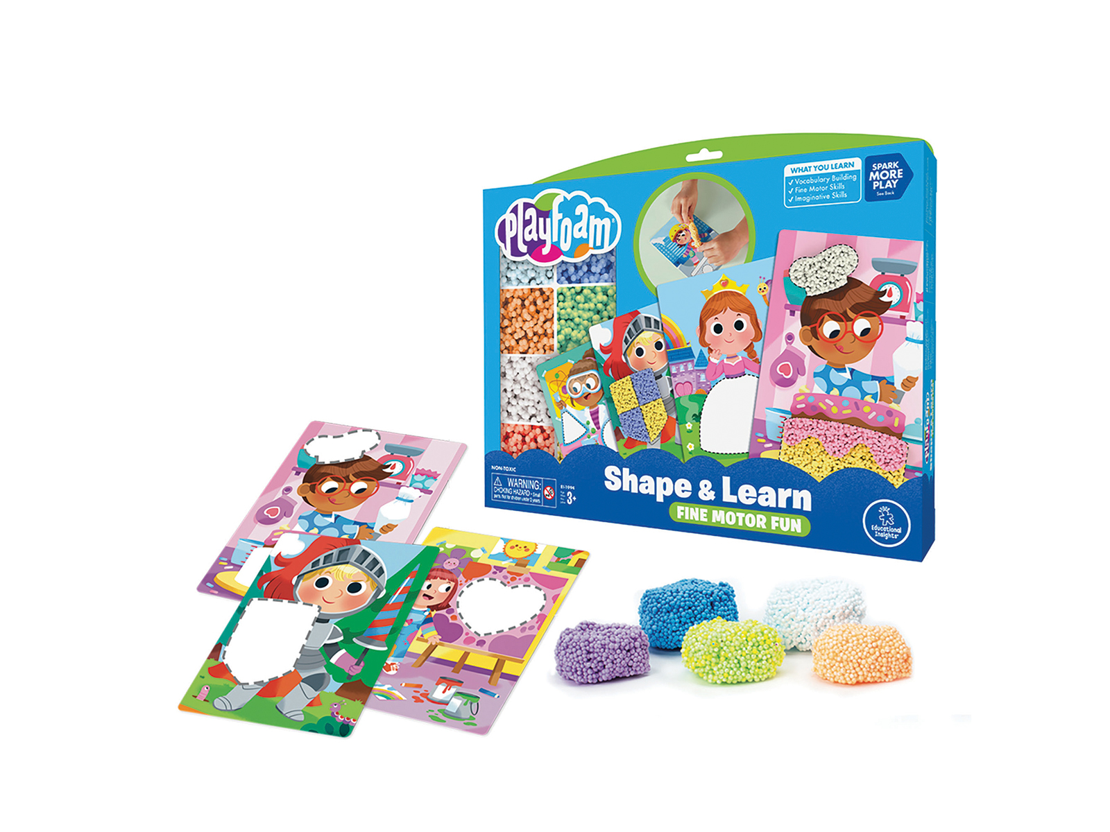 Playfoam - Spielschaum Formen & Lernen - Feinmotorischer Spass
