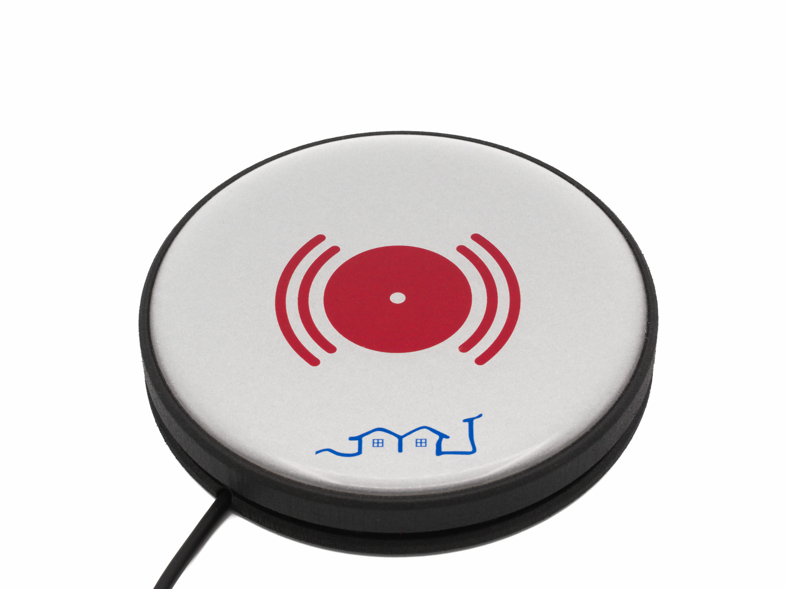 Kajo Button KB100 (150 cm Kabel, 250gr, Schwarz)