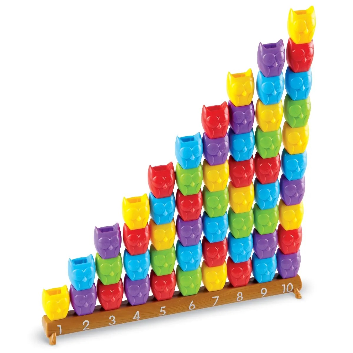 1–10 Zähl-Eulen Aktivitäts-Set