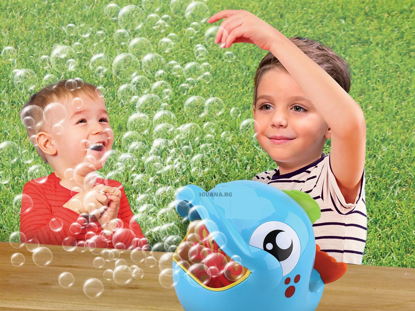 Machine à bulles - adaptée