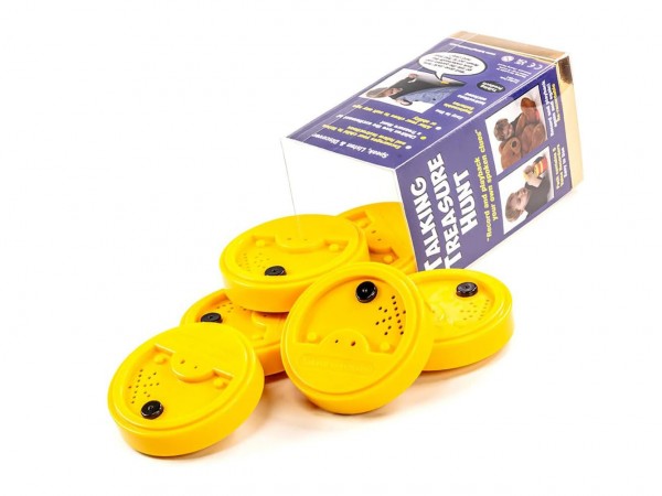 Jeu de chasse au trésor - avec boîtes parlantes Tinotalk (lot de 6)